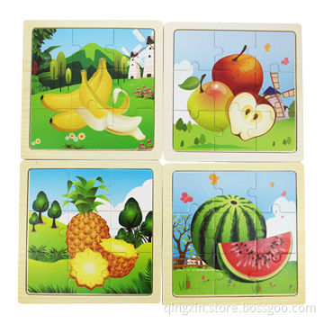 Puzzle Cards Game for Children Education, OEM Orders Welcomed